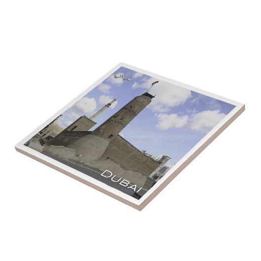 Carreau zAE050 DUBAI AL-FAHIDI FORT, EAU, Asie, (Côté)