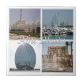 Carreau zAE062 ABOU DHABI, Émirats arabes unis, (Devant)