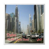 Carreau zAE067 DUBAI Sheikh Zayed Road, (Devant)