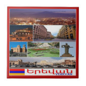 Carreau zAM011 I Love YEREVAN, Arménie, Asie, (Devant)
