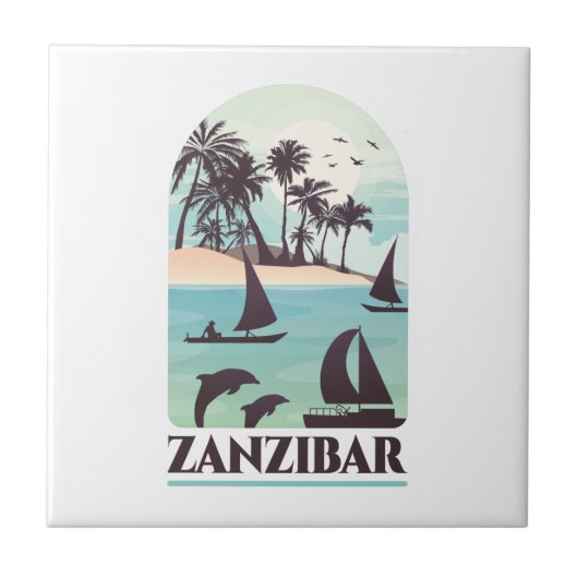 Carreau Zanzibar Afrique Vintage (Devant)