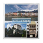 Carreau zAT004 INNSBRUCK Autriche, Mosaïque, (Devant)