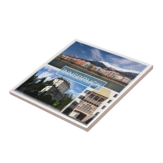 Carreau zAT004 INNSBRUCK Autriche, Mosaïque, (Côté)