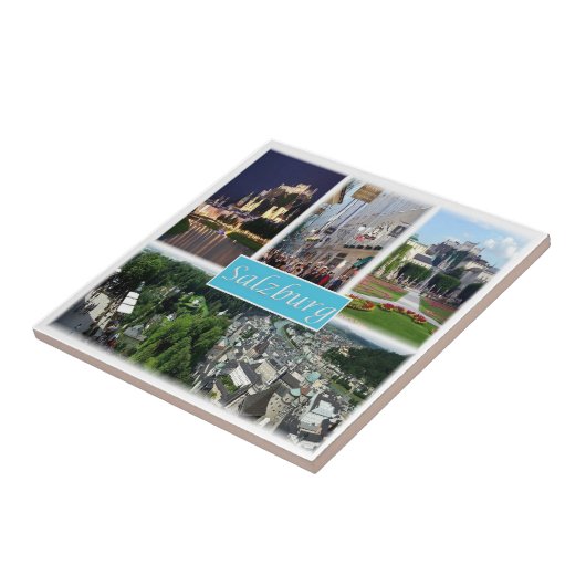 Carreau zAT008 SALZBURG Autriche, (Côté)