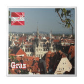 Carreau zAT015 GRAZ Autriche, (Devant)