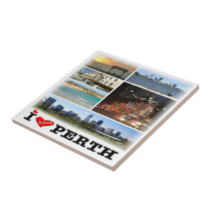 Carreau zAU013 PERTH, Australie, Océanie,