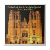 Carreau zBE029 BRUXELLES Cathédrale Saint Michel (Devant)