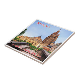 Carreau zBE038 BRUGES Notre Dame, Belgique,