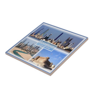 Carreau zBH012 BAHREÏN, Manama, Fort Arad, Asie,