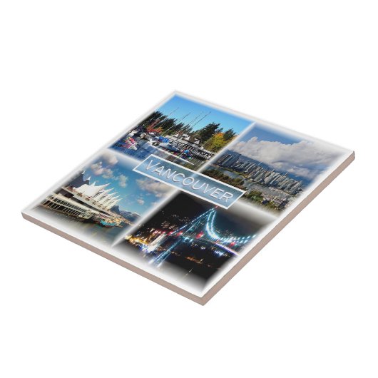 Carreau zCA007 VANCOUVER, Stanley Park, Yaletown, (Côté)