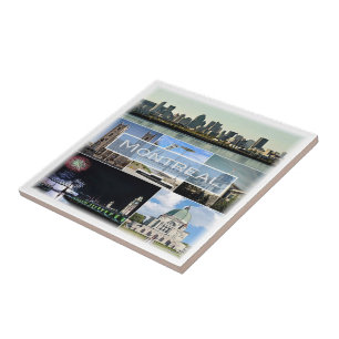 Carreau zCA010 MONTRÉAL, Mosaïque, Canada, Amérique,