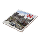 Carreau zCA024 MONTRÉAL Panorama, Canada, (Côté)