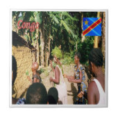 Carreau zCD007 CONGO, Afrique, (Devant)