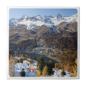 Carreau zCH018 SANKT MORITZ Suisse, (Devant)