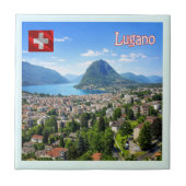 Carreau zCH027 LUGANO Suisse - (Devant)