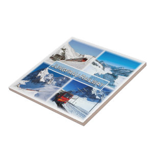 Carreau zCH047 JUNGFRAU RAILWAY Switzerland,