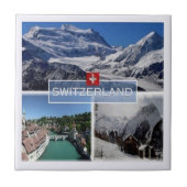 Carreau zCH052 SWISS SUISSE Mosaic - (Devant)