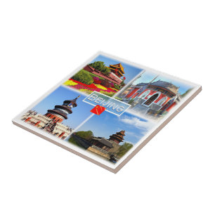 Carreau zCN004 TIANANMEN Beijin, Asie,