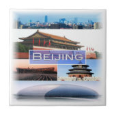 Carreau zCN009 BEIJING, Chine, Asie, (Devant)