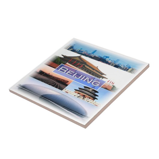 Carreau zCN009 BEIJING, Chine, Asie, (Côté)