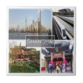 Carreau zCN012 SHANGHAI, Chine, Asie, (Devant)