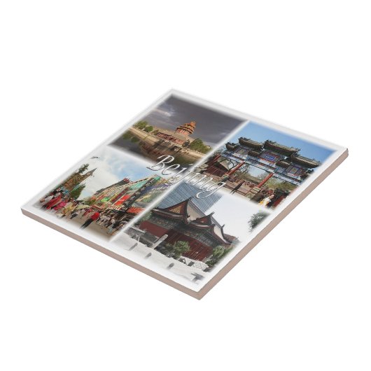 Carreau zCN015 BEIJING, Chine, Asie, (Côté)