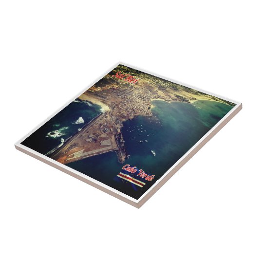 Carreau zCV019 SAL REI, Cap-Vert, (Côté)