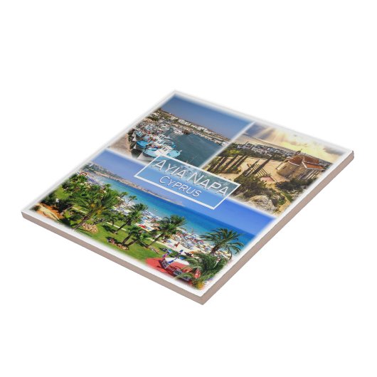 Carreau zCY003 AYIA NAPA Harbour Nelia, Chypre, (Côté)