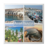 Carreau zCY004 AYIA NAPA Chypre, (Devant)