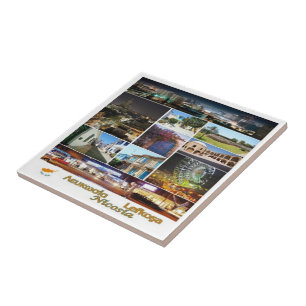 Carreau zCY018 NICOSIA Collage Mosaic, Chypre,