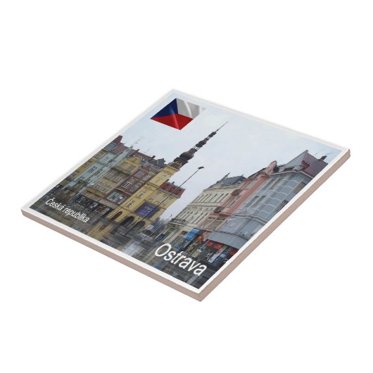 Carreau zCZ012 OSTRAVA République tchèque, (Côté)