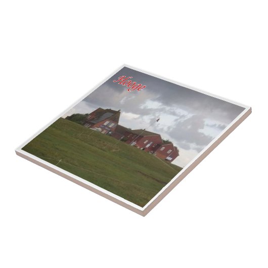 Carreau zDE064 HOOGE Frisian islands Germany, (Côté)