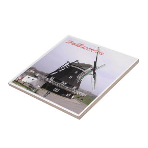 Carreau zDE088 PELLWORM MILL îles frisonnes,