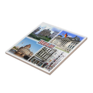 Carreau zDE109 BERLIN Brandenburg, Gate Reichstag,