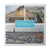 Carreau zDK003 COPENHAGUE Danemark, (Devant)
