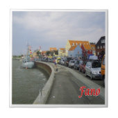 Carreau zDK011 FANO, front de mer Iles frisonnes, Danemark (Devant)