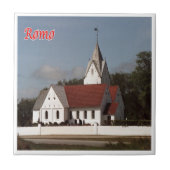 Carreau zDK015 ROMO SAINT CLEMEN KIRKE Iles frisonnes, (Devant)