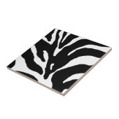 Carreau Zebra Stripe Poster de animal (Côté)