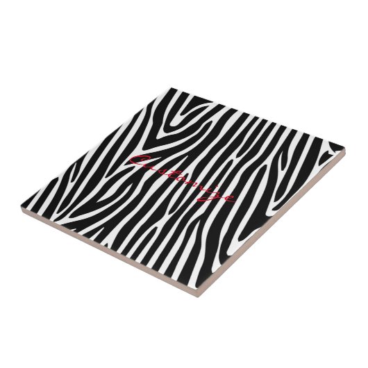 Carreau Zebra Stripes Motif Thunder_Cove (Côté)