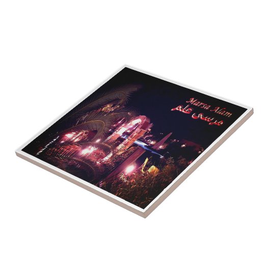 Carreau zEG036 MARSA ALAM, Mer Rouge, Égypte, Afrique, (Côté)