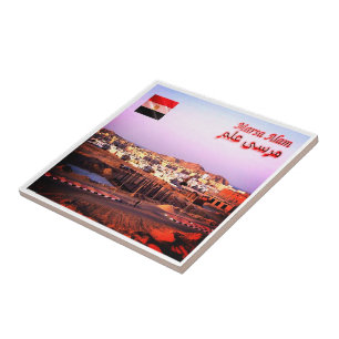 Carreau zEG037 MARSA ALAM, Mer Rouge, Égypte, Afrique,