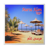 Carreau zEG051 MARSA ALAM Beach, mer Rouge, Égypte, (Devant)