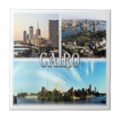 Carreau zEG067 CAIRE, Égypte, mosaïque, (Devant)