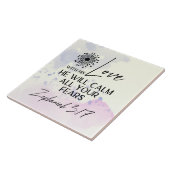 Carreau Zephanie 3:17 Son Amour calmera vos peurs Bible (Côté)