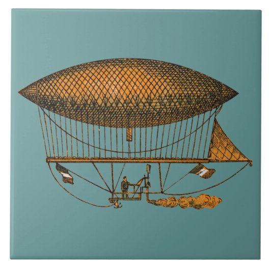 Carreau Zeppelin de déplacement du cru 1883 (Devant)