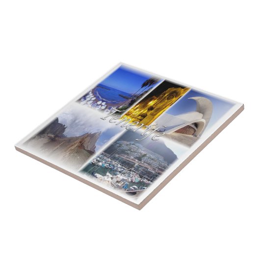 Carreau zES036 TENERIFE Canaries, Espagne, (Côté)