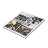 Carreau zES037 PARK GUELL BARCELONE, (Côté)