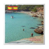 Carreau zES055 EIVISSA La Plage, Espagne, (Devant)