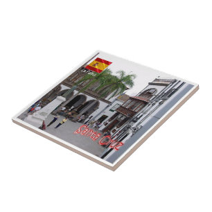 Carreau zES077 LA PALMA, PÈRE NOËL CRUZ, Plaza de España,