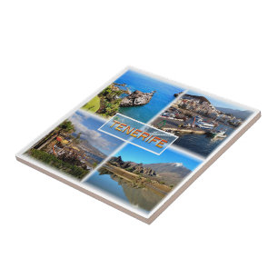 Carreau zES108 TENERIFE, LOS GIGANTOS, SANTA CRUZ